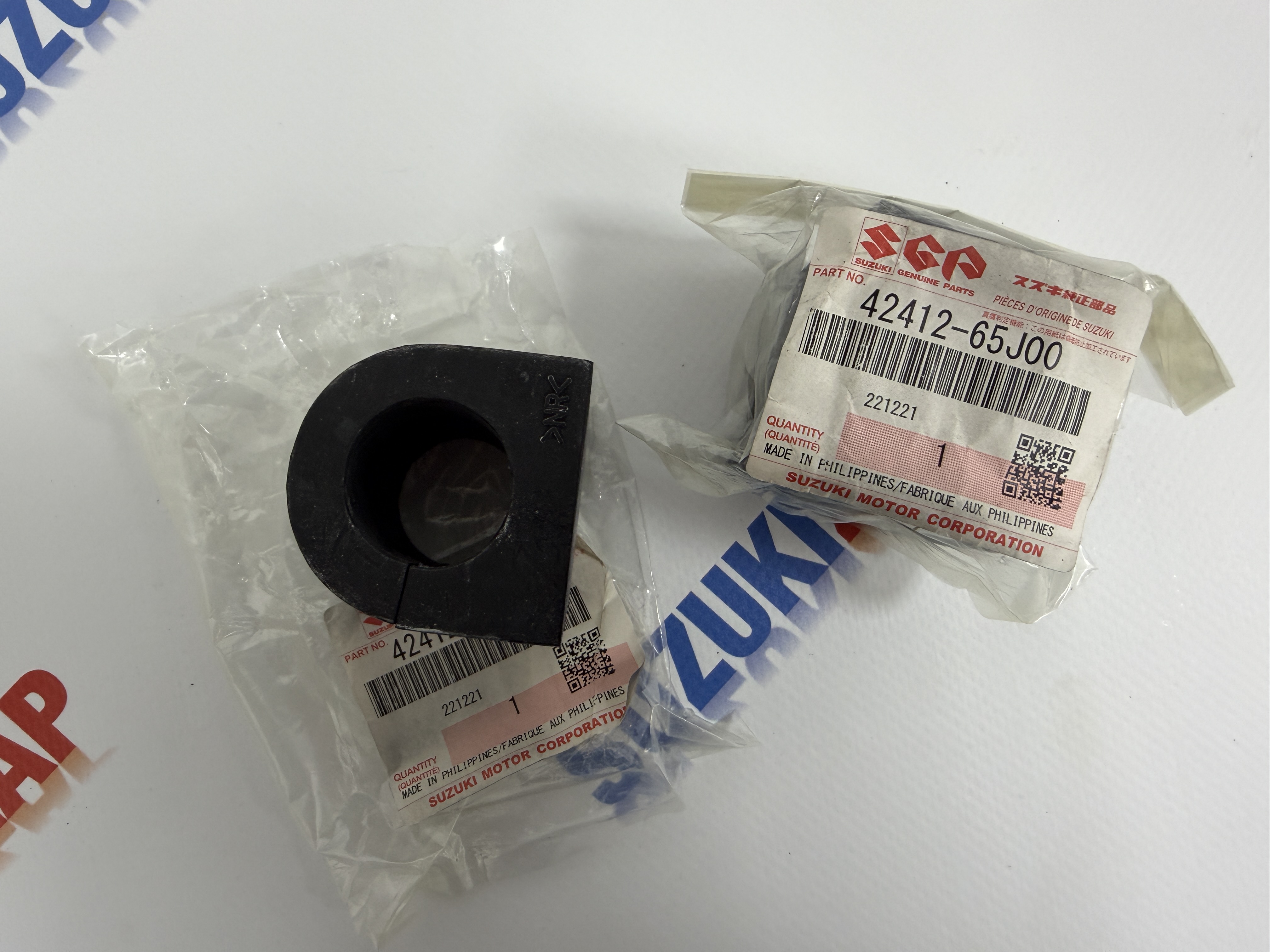Комплект втулок (2 шт) переднего стабилизатора Suzuki Grand Vitara 2005-2008г.в. j20a 