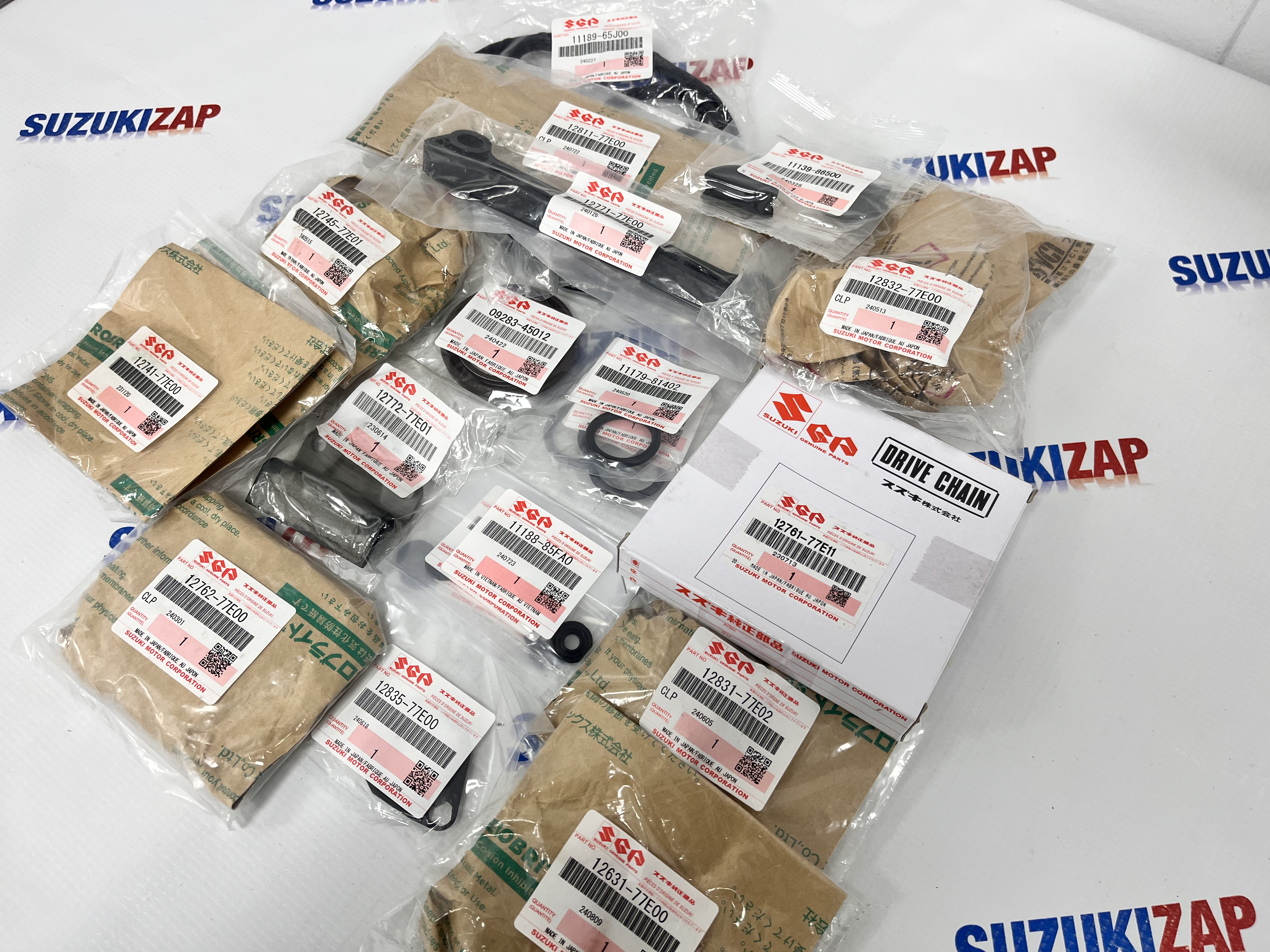 Комплект ГРМ с комплектом прокладок Suzuki Grand Vitara 2005-2015г.в. J20A (Без МСК)