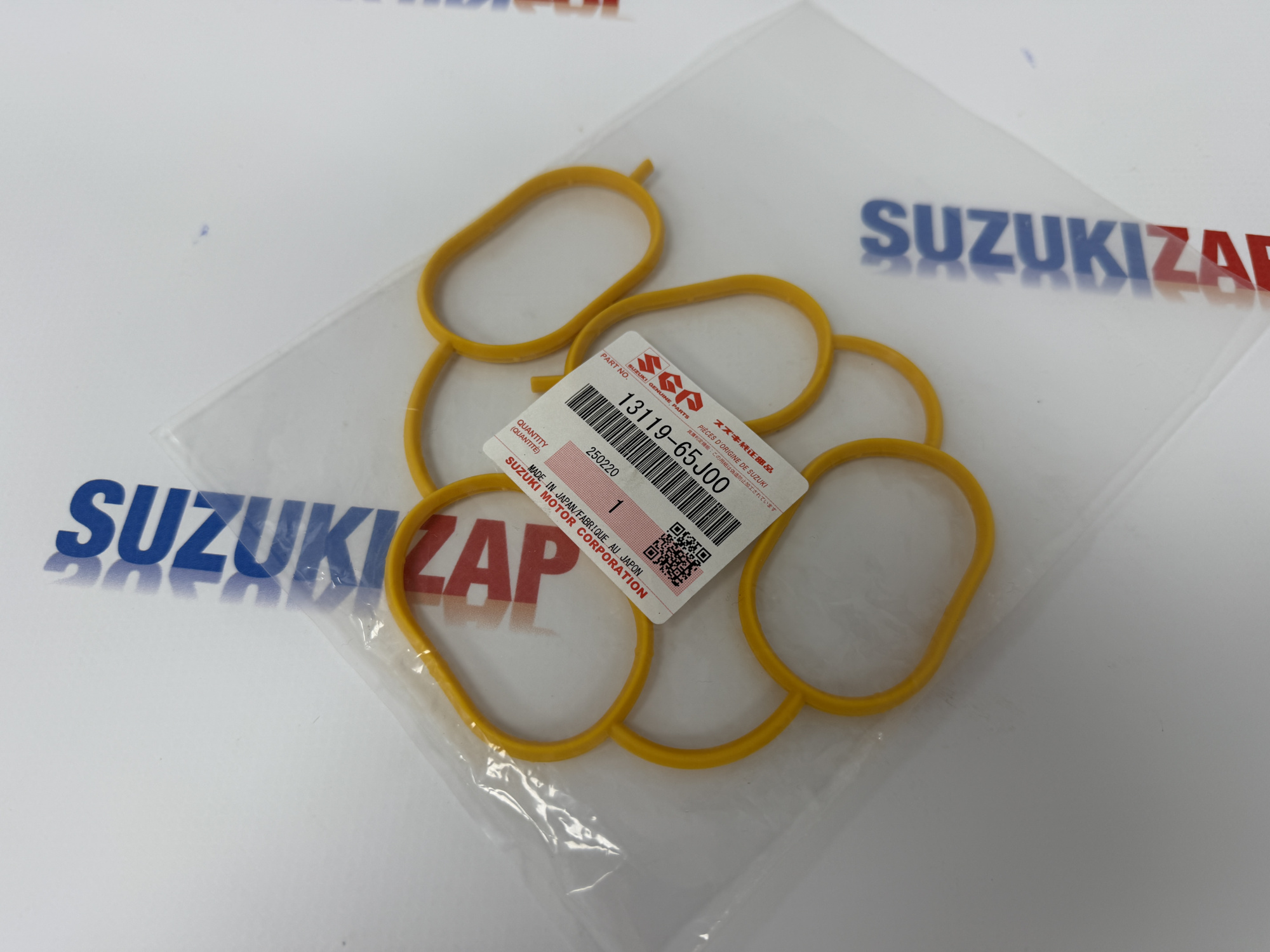 Прокладка впускного коллектора Suzuki Grand Vitara 2005-2015 г.в. J20A Оригинал 